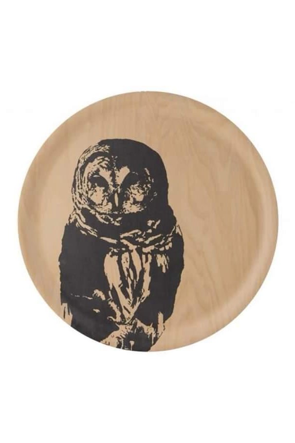 Nordic Owl Big Tray 35cm - Mu Shop