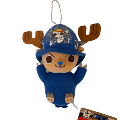 ONE PIECE - Chopper's Costume Mascot VOLUME 1 Keyholder Plush (blue) - Mu Shop