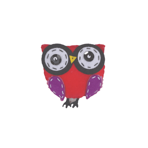 Owl Brooch - Mu Shop