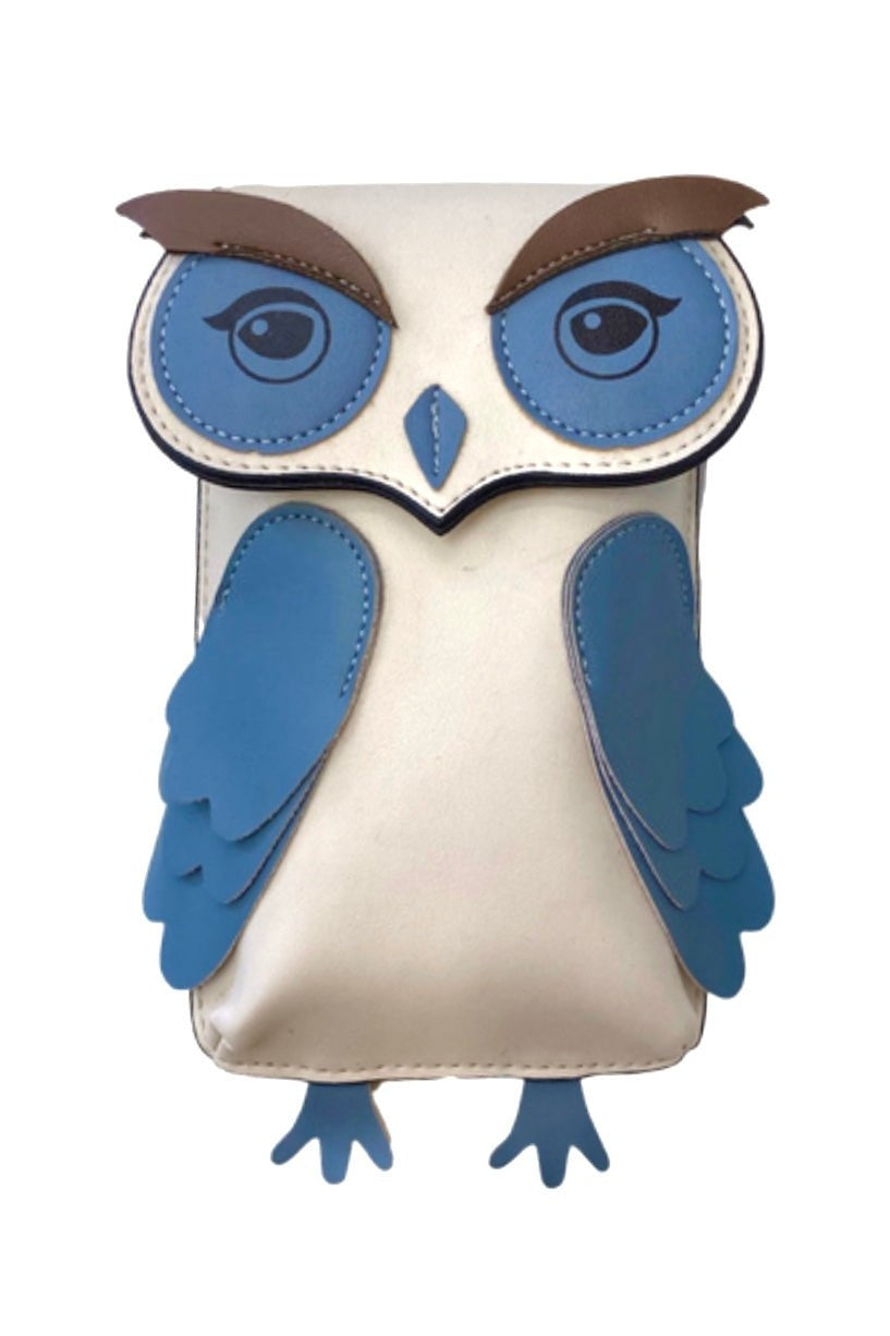 Owl Crossbody Bag - White - Mu Shop