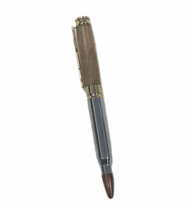 Pear Wood Tiwst Action Ball Piont Pen - Mu Shop