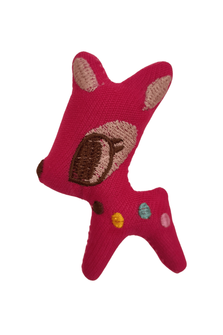 Pink Deer Pin Brooch 3 cm x 8 cm - Mu Shop