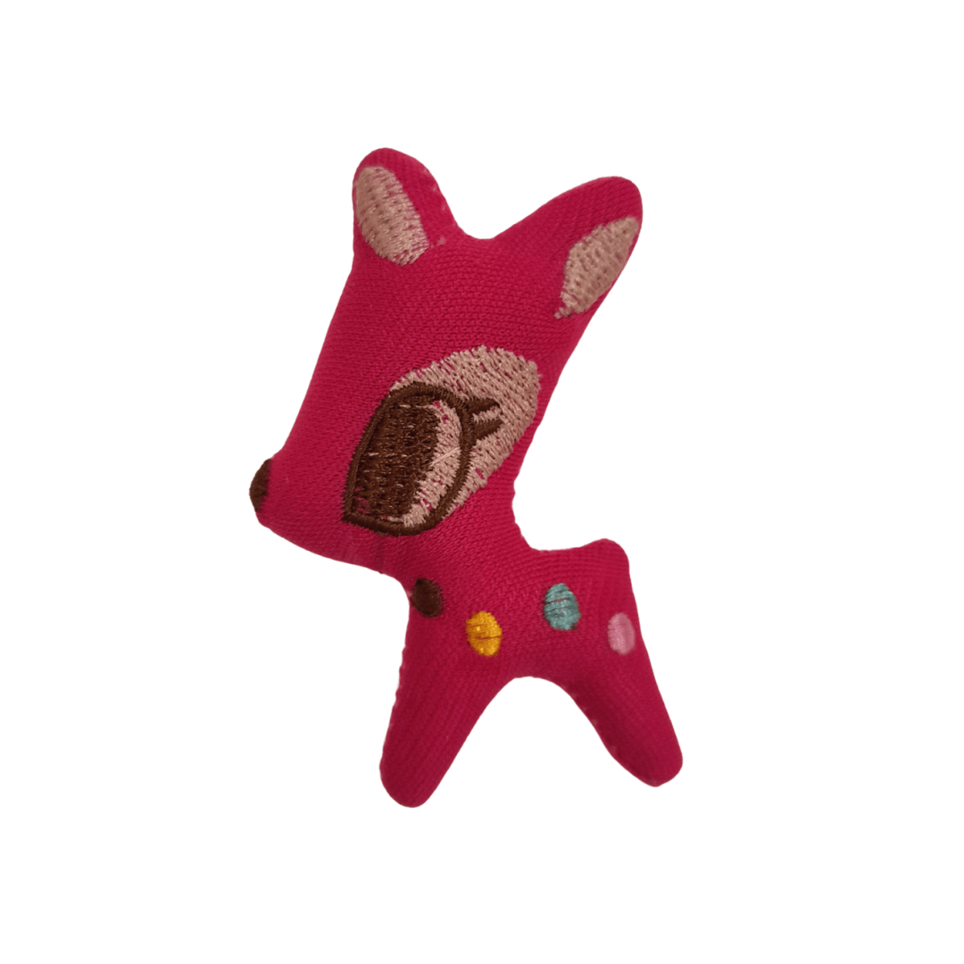 Pink Deer Pin Brooch 3 cm x 8 cm - Mu Shop