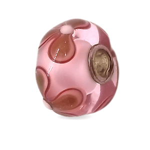 Pink Flower Unique Bead #1370 - Mu Shop