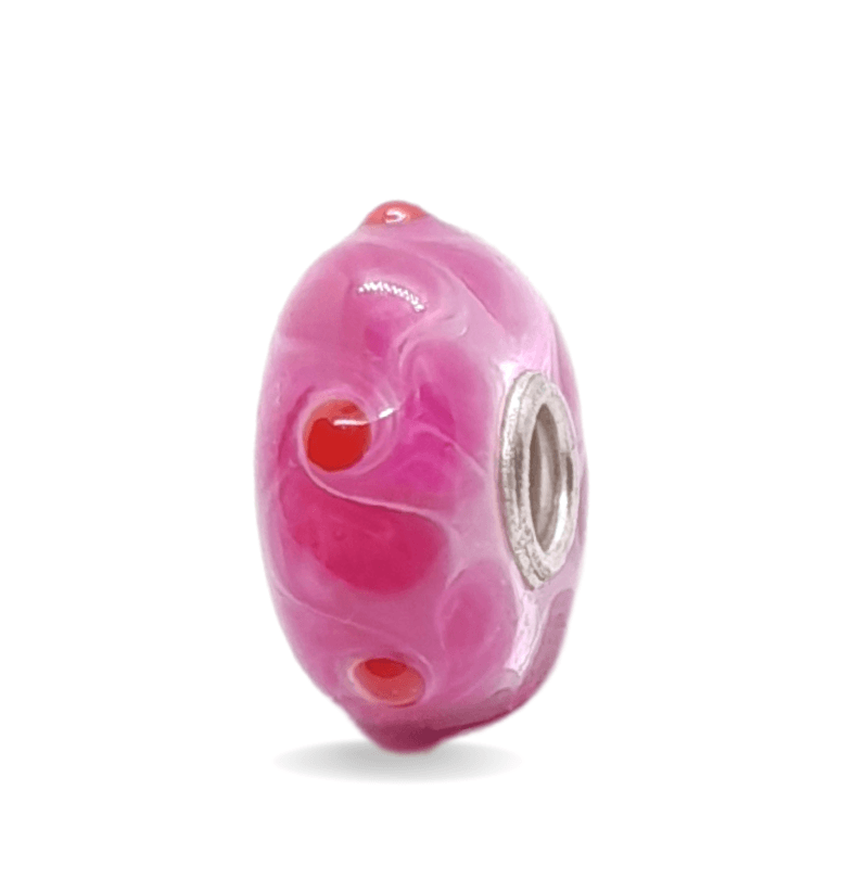 Pink Pattern Unique Bead #1190 - Mu Shop