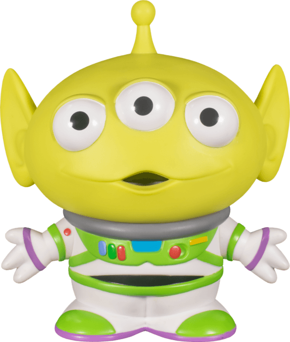 Pixar - Alien Remix Buzz Lightyear Figural 8” PVC Money Bank - Mu Shop