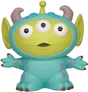 Pixar - Alien Remix Sulley Figural 8” PVC Money Bank - Mu Shop