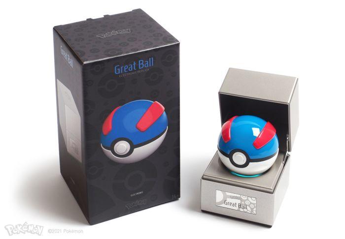 Pokemon - Great Ball 1:1 Scale Life Size Die-Cast Prop Replica - Mu Shop