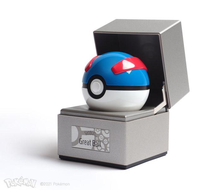 Pokemon - Great Ball 1:1 Scale Life Size Die-Cast Prop Replica - Mu Shop