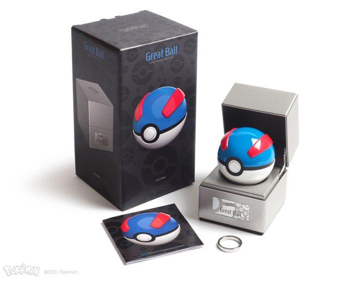 Pokemon - Great Ball 1:1 Scale Life Size Die-Cast Prop Replica - Mu Shop