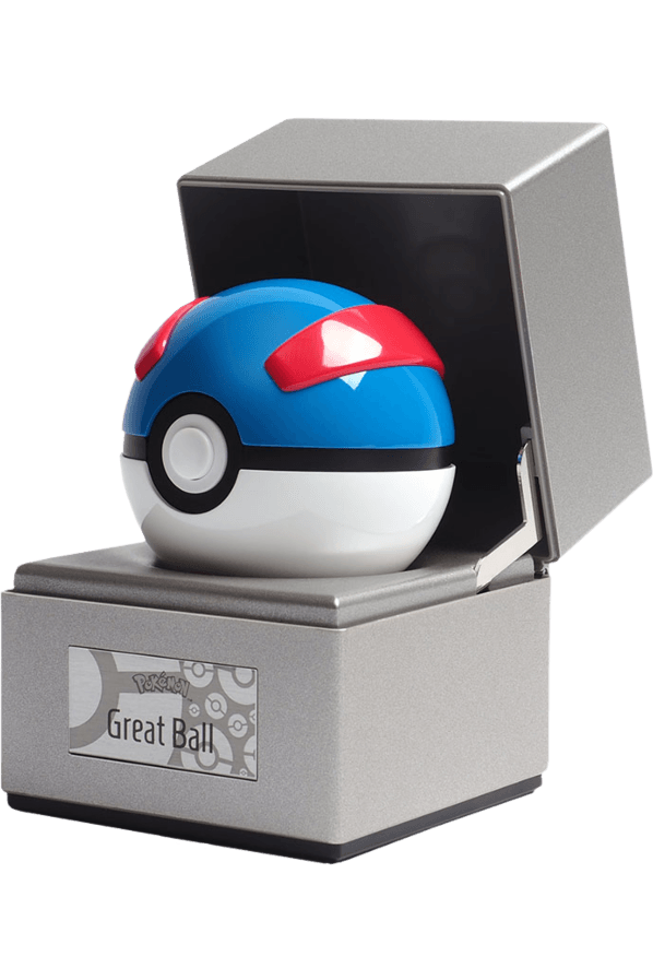 Pokemon - Great Ball 1:1 Scale Life Size Die-Cast Prop Replica - Mu Shop