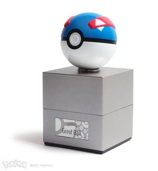 Pokemon - Great Ball 1:1 Scale Life Size Die-Cast Prop Replica - Mu Shop