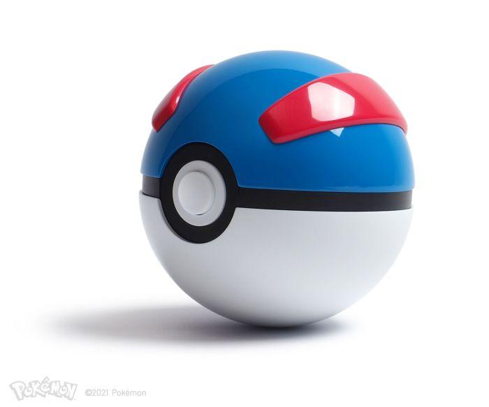 Pokemon - Great Ball 1:1 Scale Life Size Die-Cast Prop Replica - Mu Shop