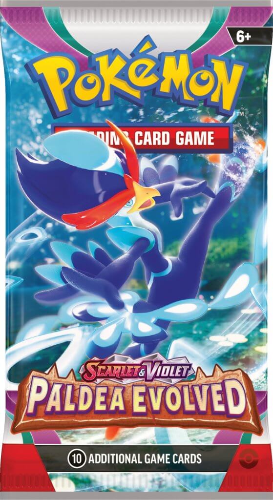 POKÉMON TCG Scarlet & Violet 2 Paldea Evolved - Booster Pack - Mu Shop