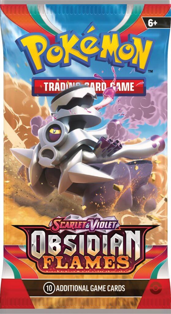 POKÉMON TCG Scarlet & Violet 3 Obsidian Flames Booster Pack - Mu Shop