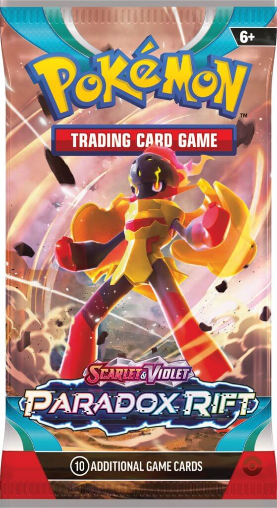 POKÉMON TCG Scarlet & Violet 4 Paradox Rift Booster Pack - Mu Shop