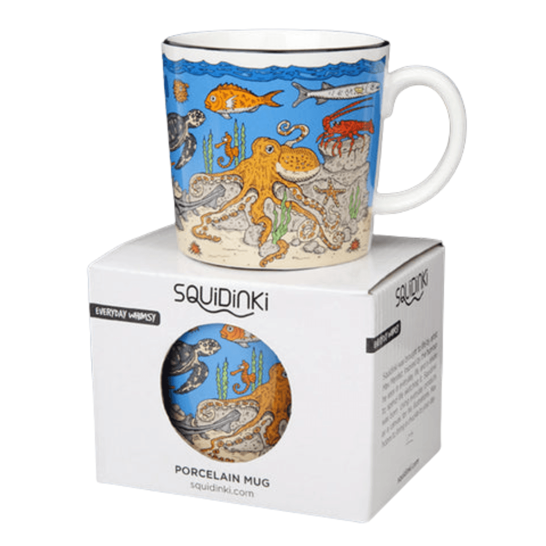 Porcelain Mug: Australian Marine Life - Mu Shop