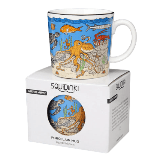 Porcelain Mug: Australian Marine Life - Mu Shop