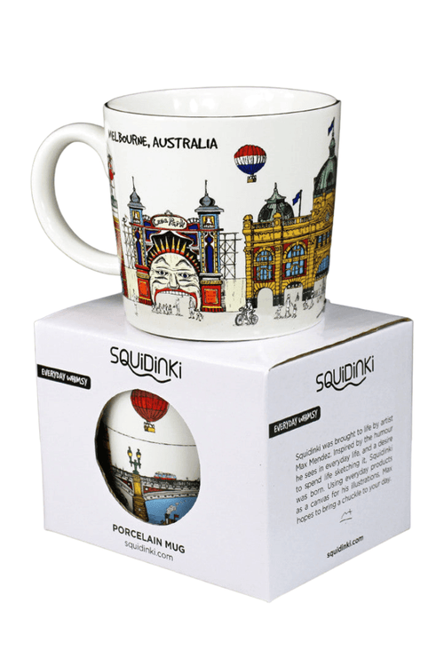 Porcelain Mug: Melbourne