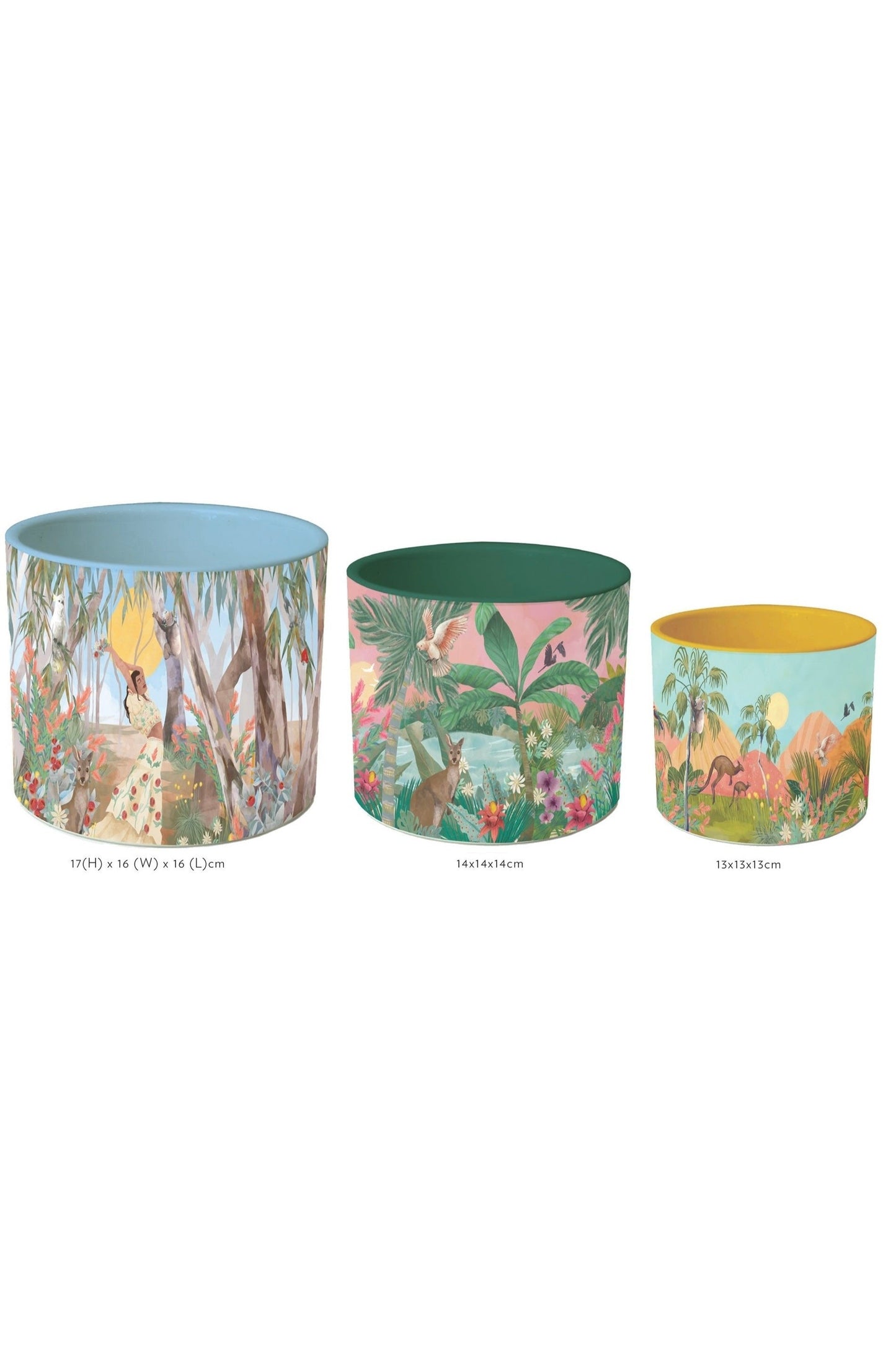 Pot Planter Mother Nature (Set of 3) - Mu Shop