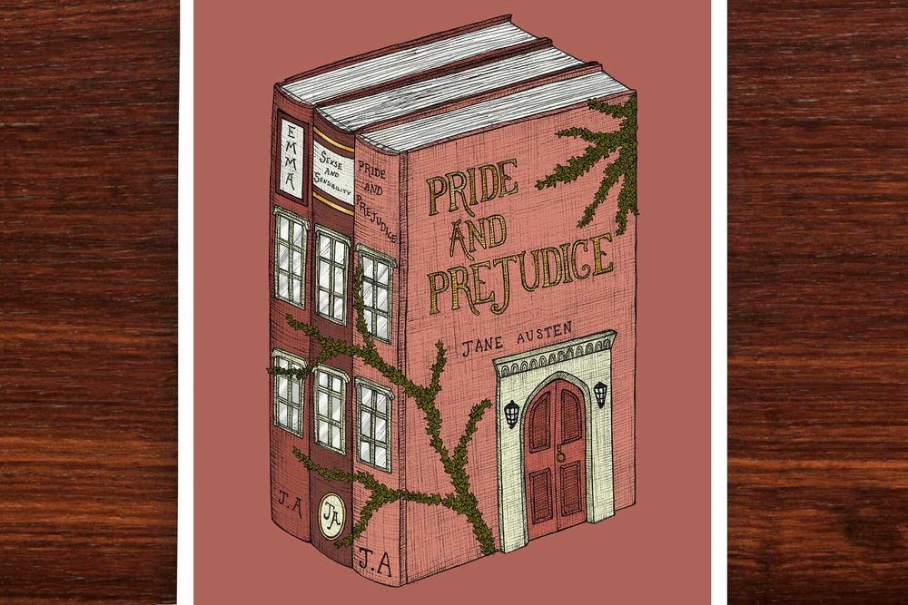 Pride and Prejudice - A5 Print - Mu Shop