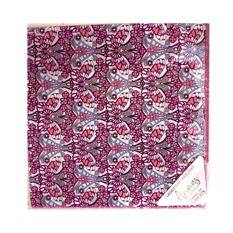 Purple Butterfly Handkerchiefs - Mu Shop