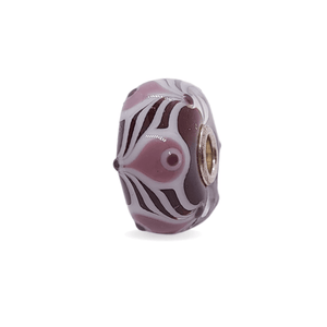 Purple Mixed Pattern Unique Bead #1091 - Mu Shop