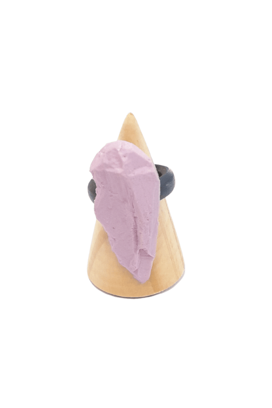 Purple Rock Resin Ring - Mu Shop