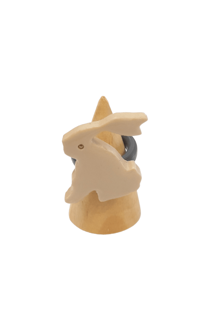 Rabbit Resin Ring - Mu Shop