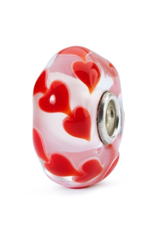 Red Hearts Bead From Wishes and Kisses Kit (Retired) - Mu Shop