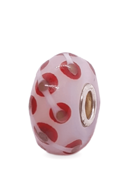 Red Lines Unique Bead #1161 - Mu Shop