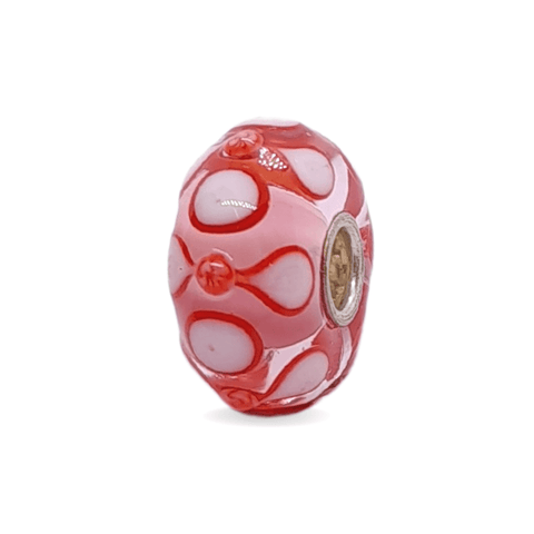 Red Mixed Pattern Unique Bead #1356 - Mu Shop