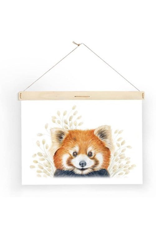 Red Panda Tea Towel - Mu Shop