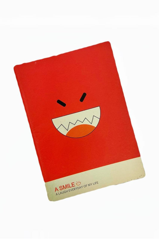 Red Smiley Face Notepad - Mu Shop