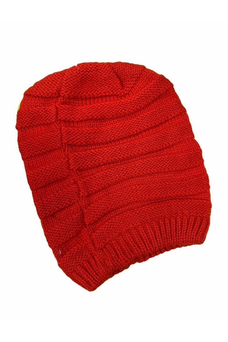 Red Winter Beanie 02 - Mu Shop