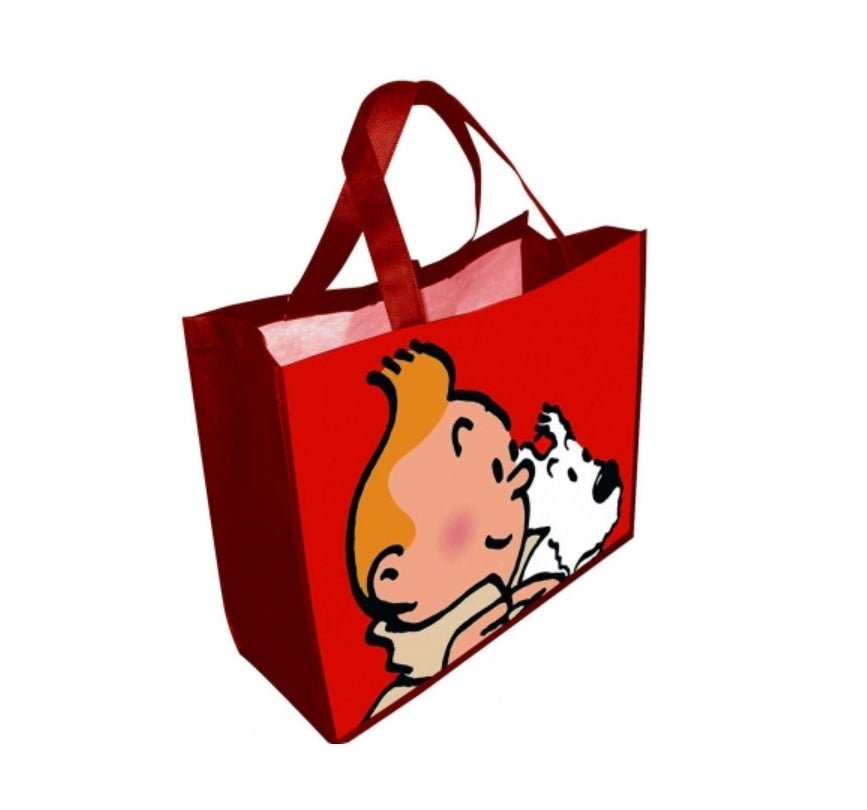 Reusable Bag - Snowy Red (45 X 38 X 20 cm) - Mu Shop