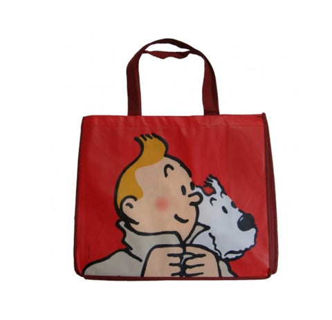Reusable Bag - Snowy Red (45 X 38 X 20 cm) - Mu Shop