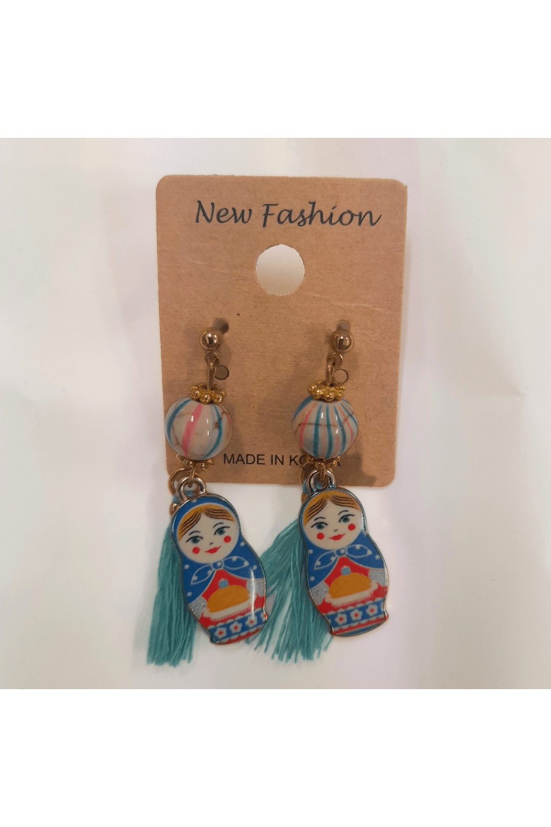 Russian Matryoshka Earring - Mu Shop