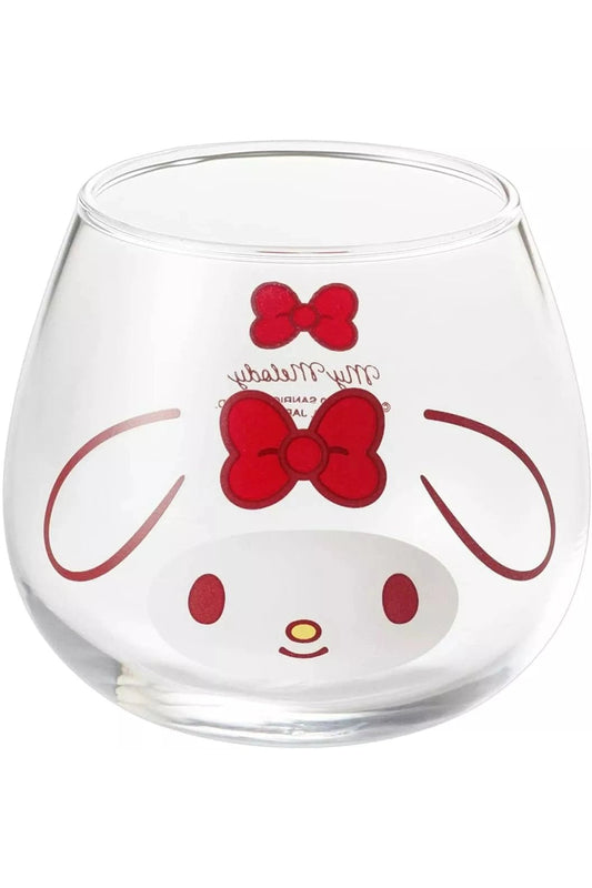 SANRIO My Melody Yurayura Tumbler Face Glass Cup 320m - Mu Shop