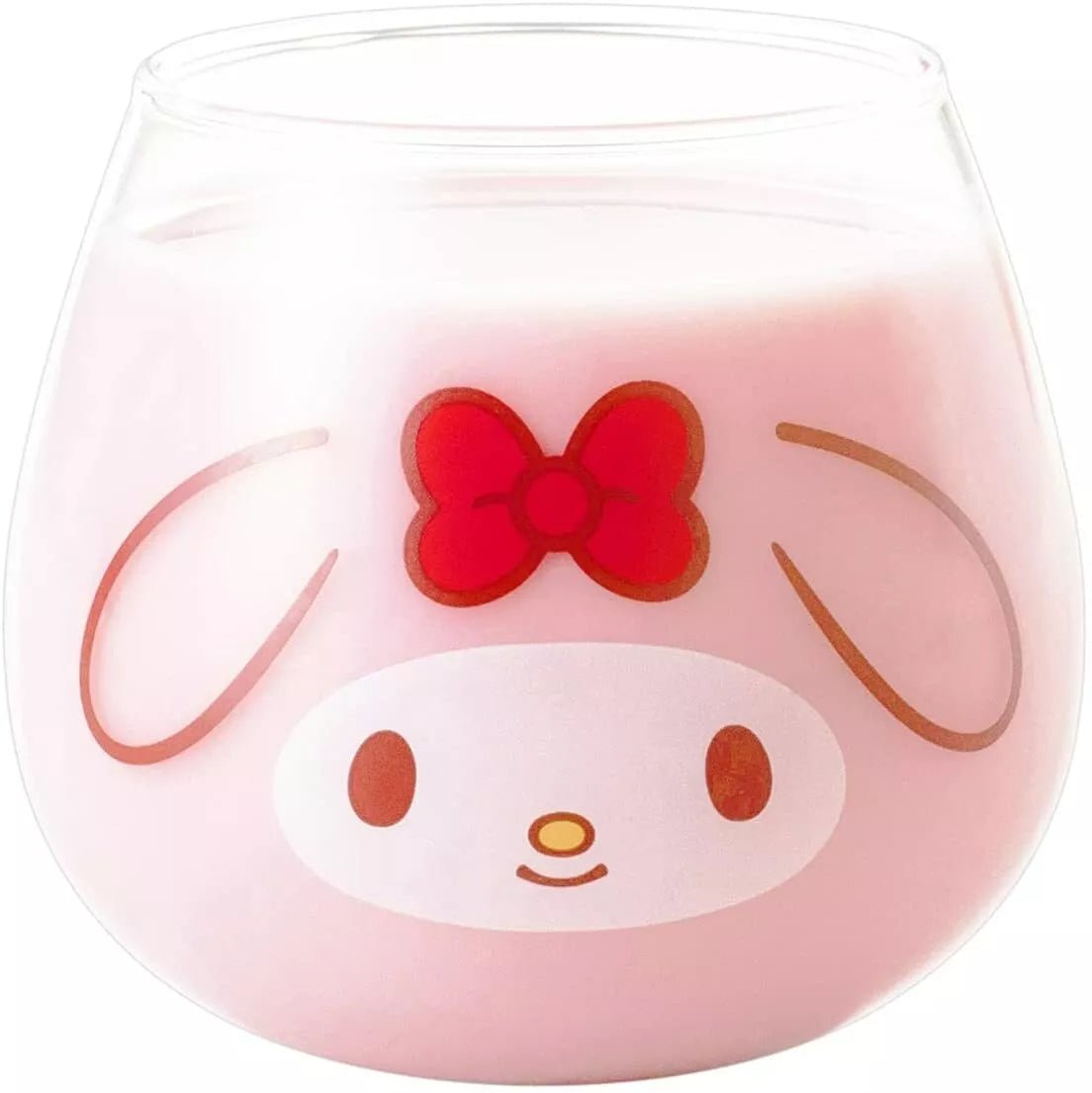 SANRIO My Melody Yurayura Tumbler Face Glass Cup 320m - Mu Shop