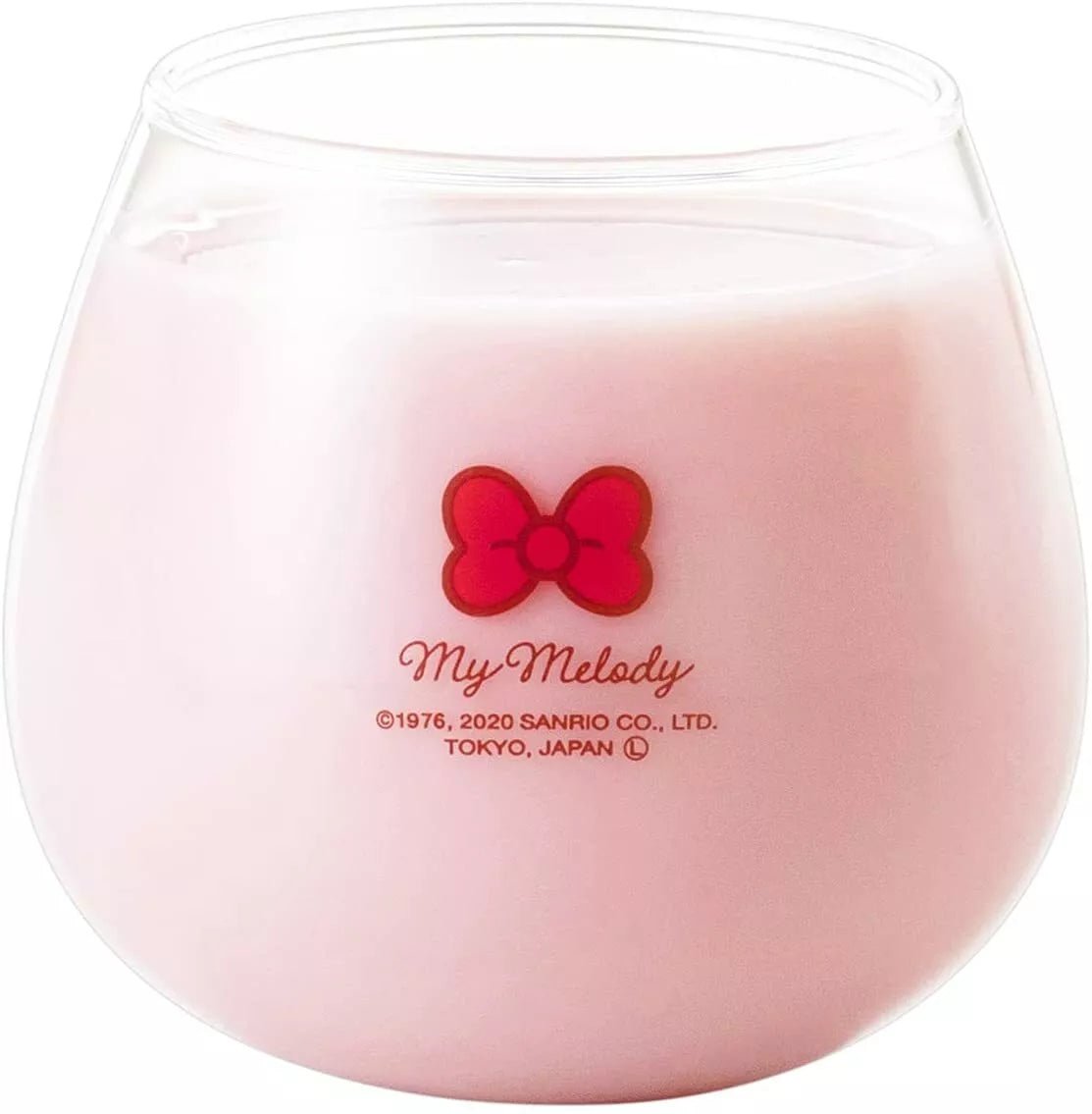 SANRIO My Melody Yurayura Tumbler Face Glass Cup 320m - Mu Shop