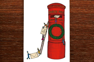 Santa's Postbox - Christmas Card - Mu Shop