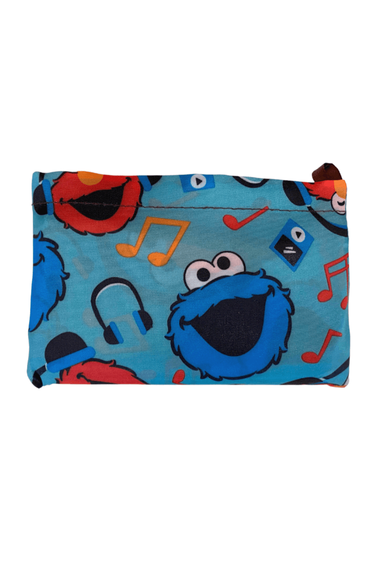 Sesame Street Eco Foldable Shopping Nylon Reusable Grocery Tote Bag - Mu Shop