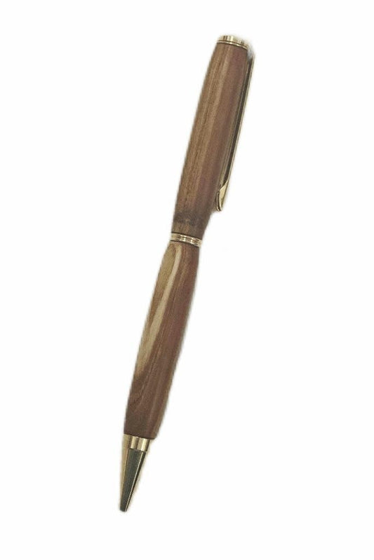 Smoke Bush Wood Tiwst Action Ball Piont Pen - Mu Shop