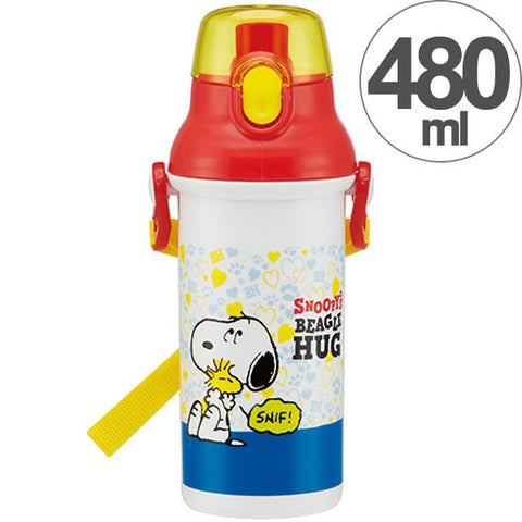 Snoopy Direct Drinking Plastic Water Bottle - Mu Shop