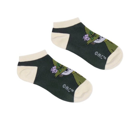 Snufkin Adventure Ladies Ankle Socks - Green - Mu Shop
