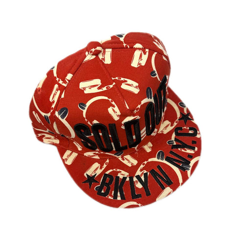 SOLD OUT Red Snapback Cap - Mu Shop
