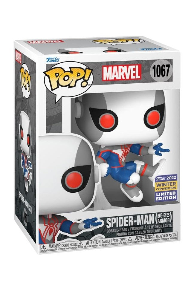 Spider Man (Bug-Eyes Armor) Pop Vinyl #1067 (2022 Winter Convention Exclusive) - Mu Shop