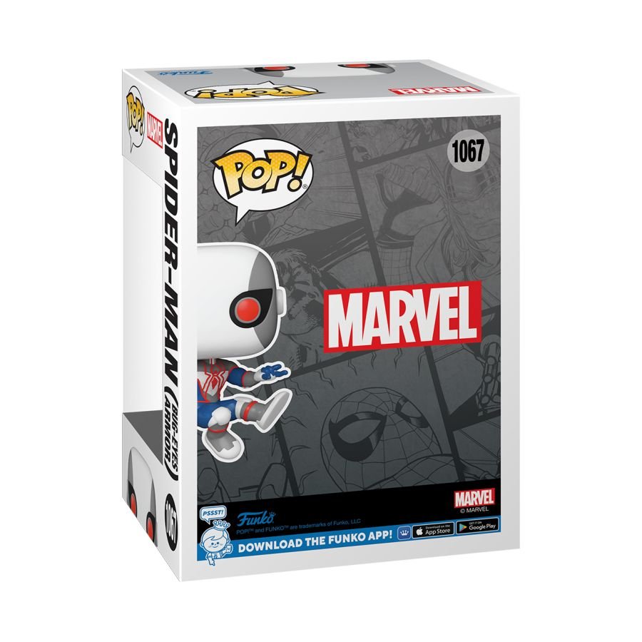 Spider Man (Bug-Eyes Armor) Pop Vinyl #1067 (2022 Winter Convention Exclusive) - Mu Shop