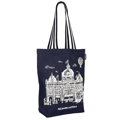 Melbourne Denim Tote Bag